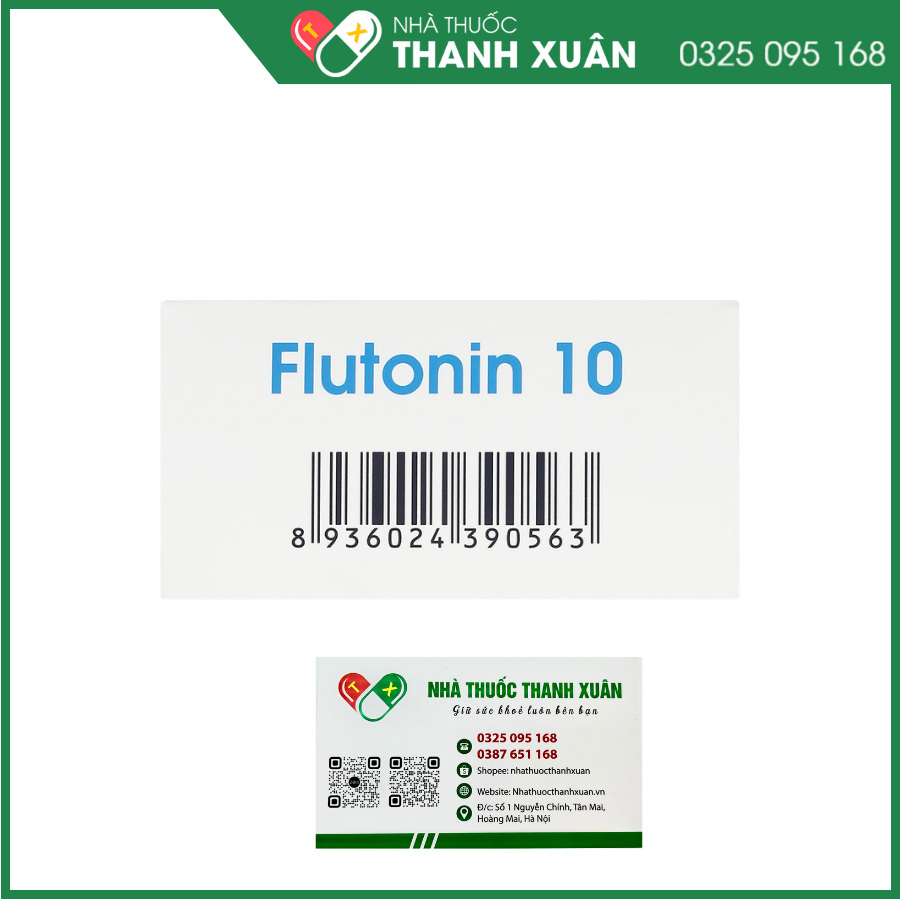 Flutonin 10 điều trị bệnh trầm cảm